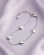 Kit Heath Desire Kiss Heart Station Bracelet