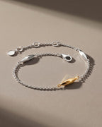 Kit Heath Glint Golden Two-Tone Station Bracelet