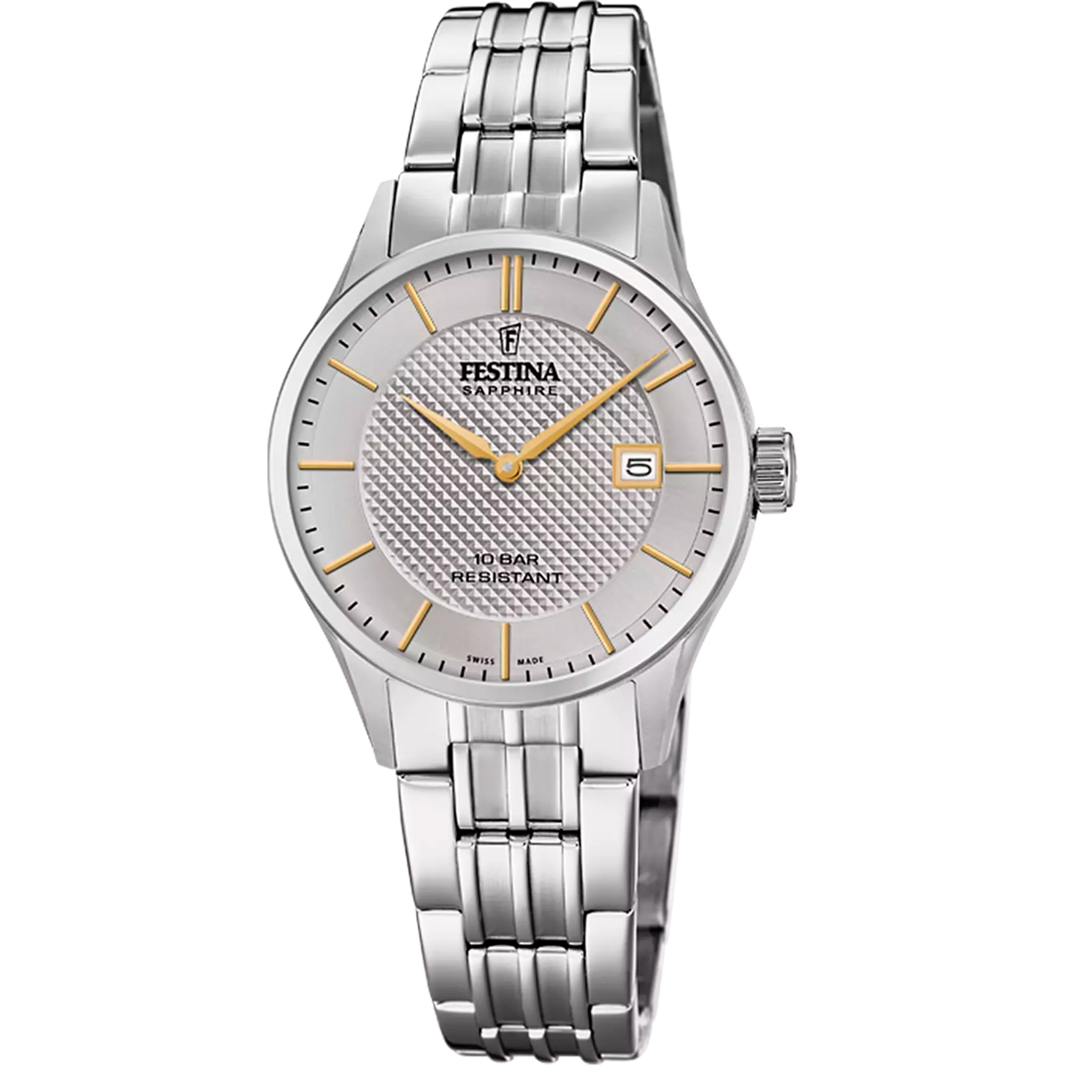 FESTINA SWISS MADE F20006/2 WOMEN'S ANALOGUE QUARTZ WATCH
