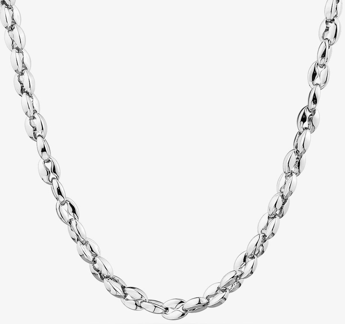 UNIQUE & CO LAK-296 Mens Stainless Steel 50cm Marine Link Chain