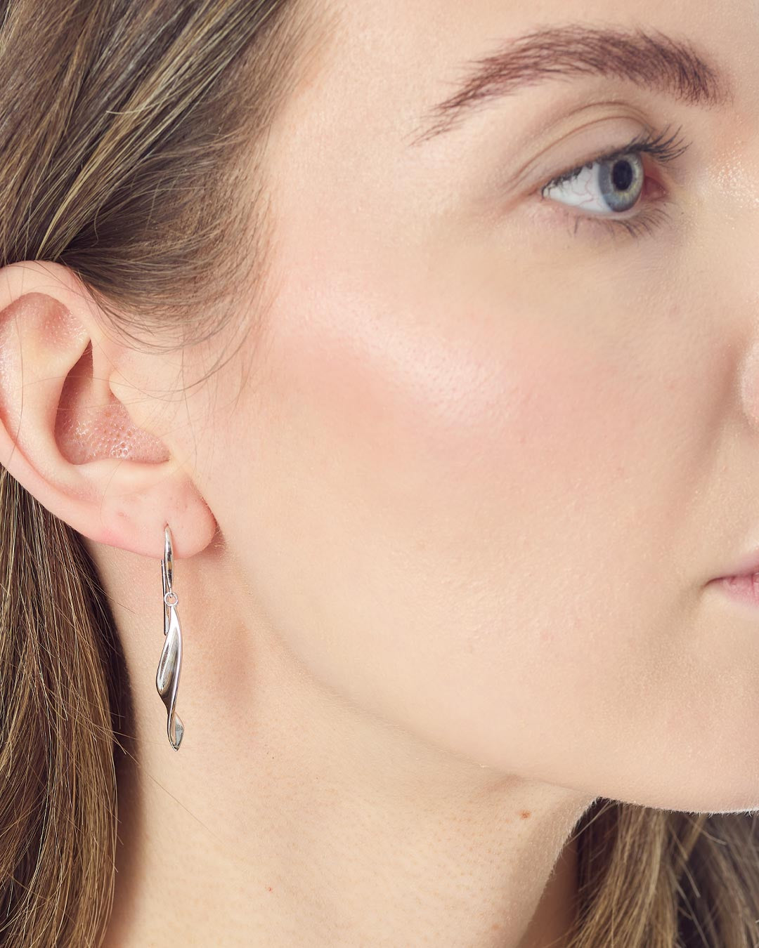 Kit Heath Serenity Curve Drop Earrings